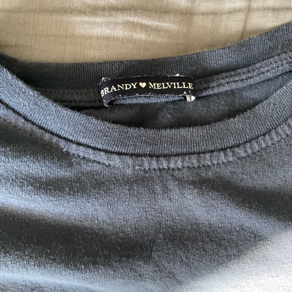 basic navy brandy t shirt